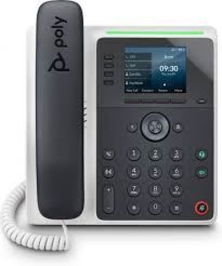 HP Poly Edge E220 IP Phone and PoE-enabled 82M87AA ( 0001384273 )