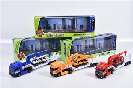 Igračka transportni kamion sa kombijem - više boja 35x6x8 ( 621060 ) - Img 1