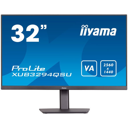 Iiyama XUB3294QSU-B1 LED VA 31.5" tilt monitor