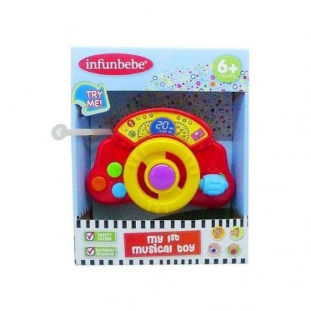 Infunbebe igracka mini kontrolna tabla 6m+ sa zvukom ( LS003 ) - Img 1