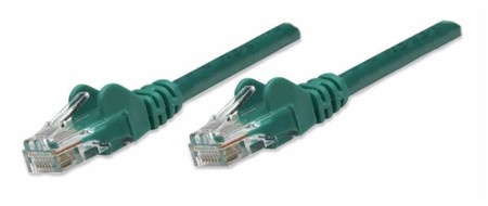 Intellinet 738903 Patch Kabl, Cat6 Certified, U/UTP, 0.5m, zeleni ( 0001239226 )