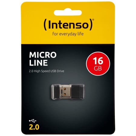 Intenso USB flash drive 16GB Hi-Speed USB 2.0, micro Line - ML16