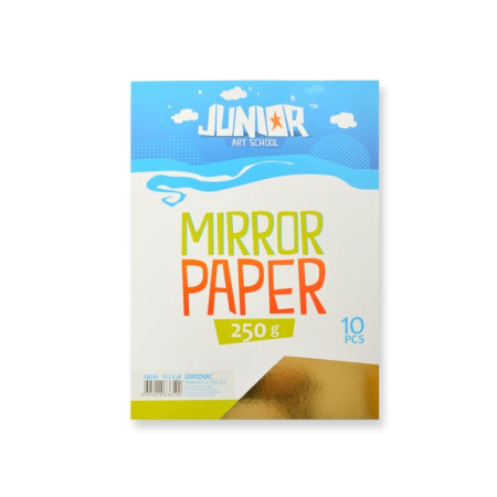 Jolly papir ogledalo, zlatna, A4, 250g, 10K ( 136141 ) - Img 1