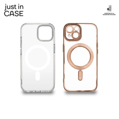 Just in Case 2u1 Extra case MAG MIX paket PINK za iPhone 15 Plus ( MAG114PK )