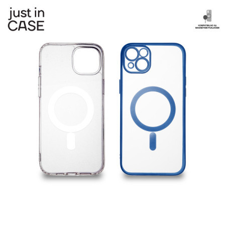 Just in case 2u1 extra case mag mix paket plavi za iPhone 14 Plus ( MAG109BL ) - Img 1