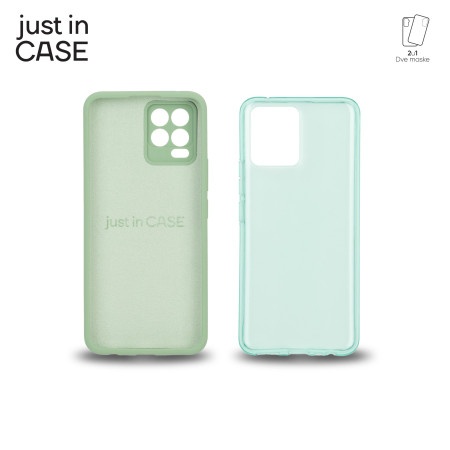 Just in Case 2u1 Extra case mix paket zeleni za Realme 8 ( MIX442GN )-1