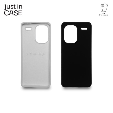 Just in Case 2u1 Extra case MIX PLUS paket maski za telefon Redmi Note 13 Pro+ 5G CRNI ( MIXPL326BK )-1