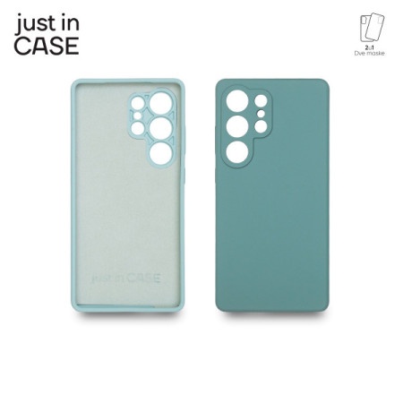 Just in case 2u1 Extra case MIX PLUS paket maski za telefon Samsung S25 Ultra ZELENI ( MIXPL236GN )