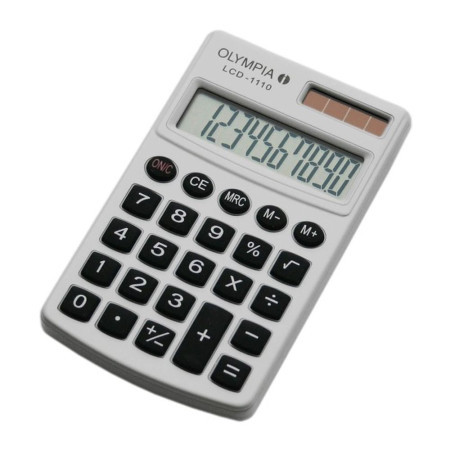 Kalkulator LCD 1110 Olympia bela ( 495032 ) - Img 1