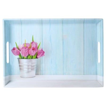 Kesper ksp77392 poslužavnik 50 x 35 x 4.5 cm tulipani