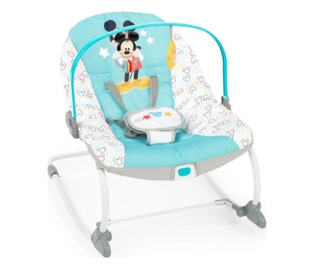 Kids ii 12561 disney baby lezaljka mickey mouse original bestie™ 0-30m (max 18kg) ( SKU12561 ) -1