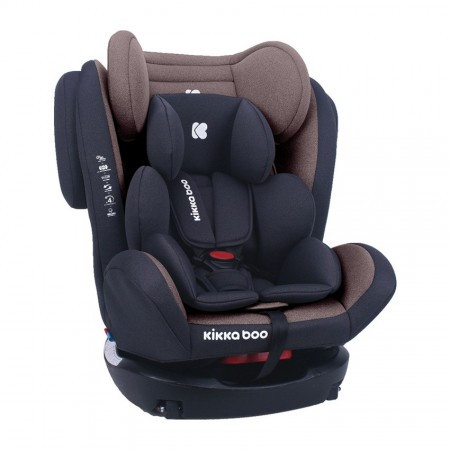 KikkaBoo autosedište 0-1-2-3 (0-36 kg) 4 fix double isofix beige ( KKB70065 )