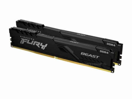 Kingston 64gb(2x32gb)/dimm/ddr4/3600mhz/cl18/fury beast memorija ( KF436C18BBK2/64 )