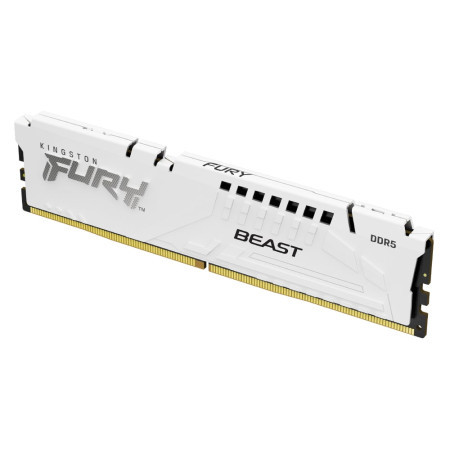 Kingston DDR5 16GB 5200MHz CL36 [fury beast] white expo memorija ( KF552C36BWE-16 )