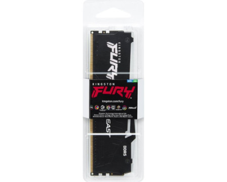 Kingston DDR5 16GB 5200MT/s fury beast RGB 1.25V KF552C40BBA-16 memorija