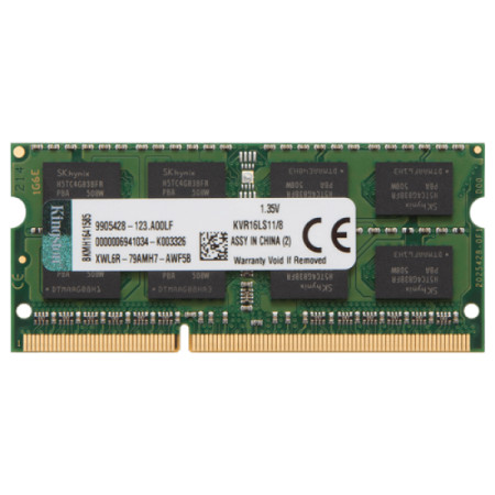 Kingston SODIMM DDR3 8GB KVR16LS11/8 memorija