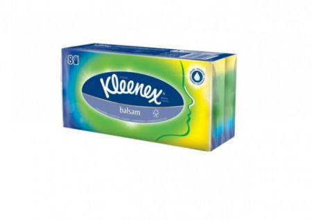 Kleenex Balsam pakovanje papirnih maramica 8 x 9 komada ( 2080095 ) - Img 1