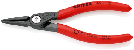 Knipex precizna klešta za sigurnosne unutrašnje prstenove 140 mm ( 48 11 J0 )