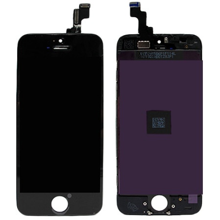 Lcd za iphone 5s + touchscreen black high copy ( LCD1000 )