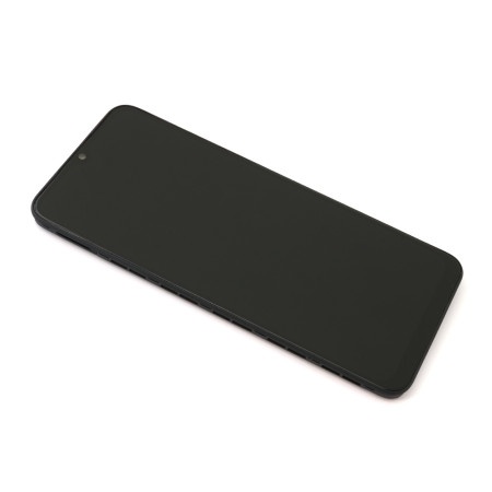 Lcd za samsung a032 (a03 core 2022) + touchscreen + frame black full org (gh81-21711a) ( LCD9143 )-1