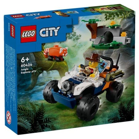 Lego CITY ATV istraživač džungle – Misija Crveni panda ( 1041217 )