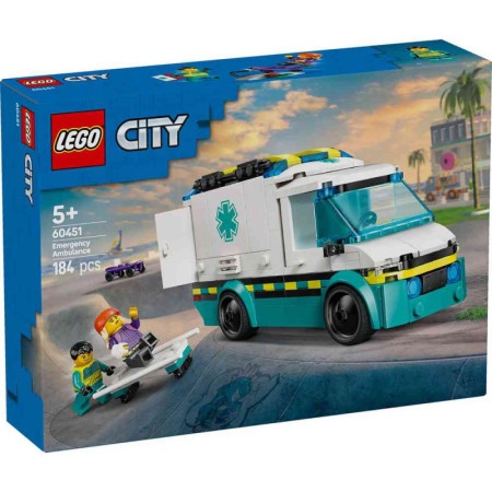 Lego city emergency ambulance ( LE60451 )