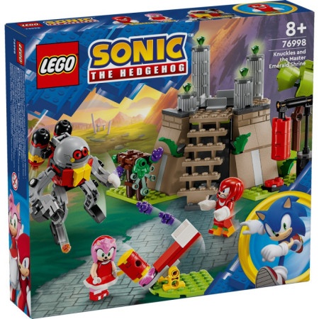 Lego sonic knuckles and the master emerald shrine ( LE76998 )