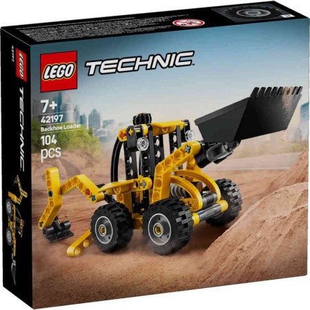 Lego technic backhoe loader ( LE42197 )