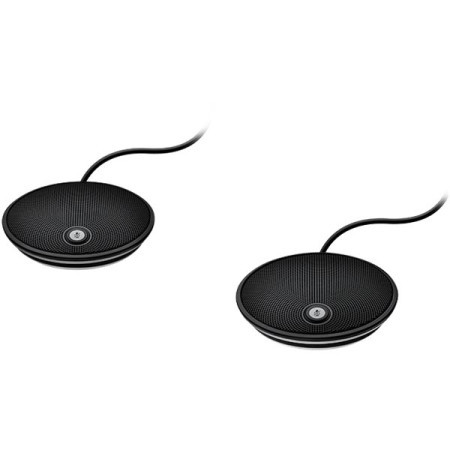LOGITECH EXPANSION MICROPHONE (2 PACKS) FOR GROUP CAMERA - WW ( 989-000171 ) - Img 1