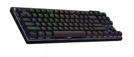 Logitech g pro x tkl lightspeed gaming keyboard, black, us, bt tactile