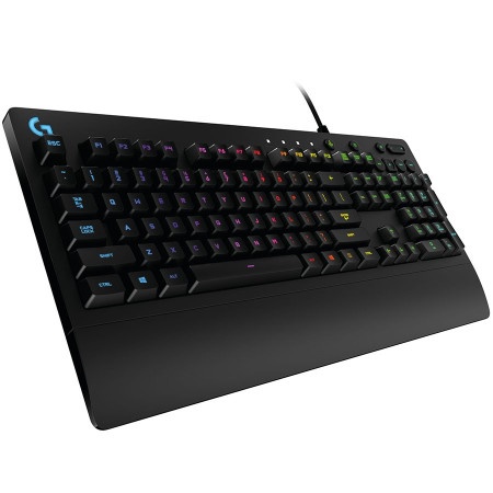 Logitech g213 prodigy corded rgb gaming keyboard - black - hrv-slv-srb ( 920-013045 )