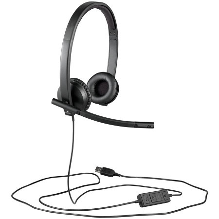 Logitech H570E headset stereo - WW ( 981-000575 ) - Img 1