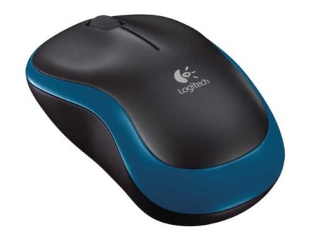 Logitech M185 Wireless Mouse for Notebook Blue-1