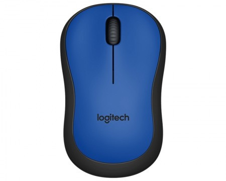 Logitech M220 silent wireless plavi miš