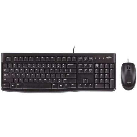 Logitech MK120 corded combo black USB US tastatura ( 920-002563 )