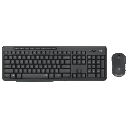 Logitech mk295 silent wireless desktop graphite yu Tast+mis usb wireless ( 19173 )