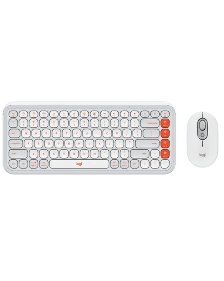 Logitech pop icon combo - off white - us int'l - bt - intnl-973 ( 920-013141 )