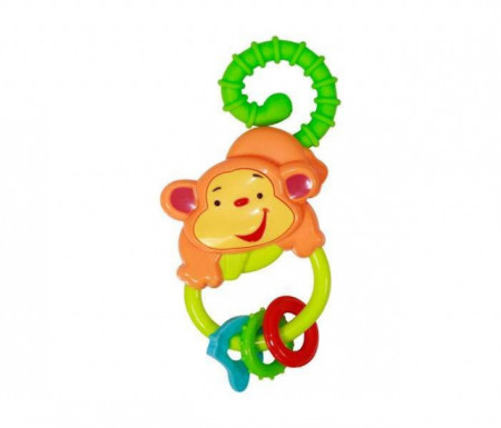Lorelli Bertoni Baby care igračka zvečka majmunče ( 10210670000 ) - Img 1