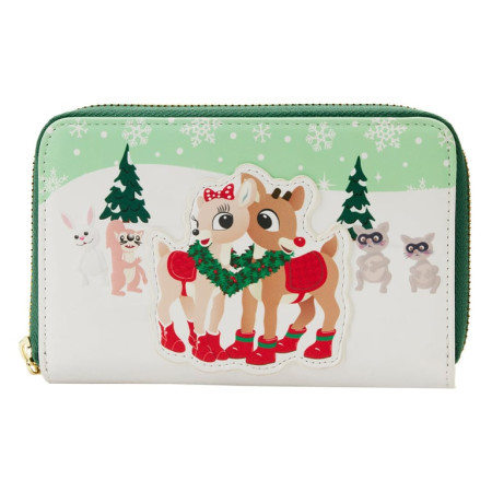 Loungefly Rudolph Merry Couple Zip Around Wallet ( 057403 ) - Img 1