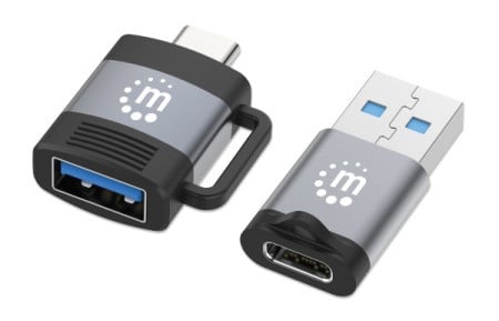 Manhattan 356329 USB 3.0 - USB-C M/F - F/M set 2 adaptera