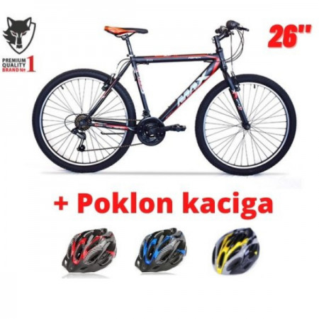 MAX bicikl 26&quot; sport shimano + poklon kaciga ( 6154 ) - Img 1