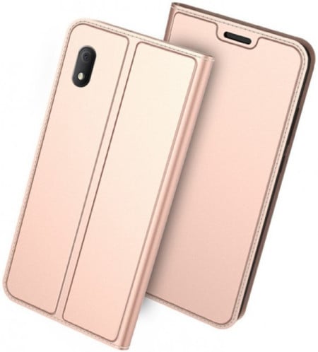 MCLF12-SAMSUNG S10 Plus * Futrola Leather Luxury FLIP Rose (179)