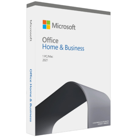Microsoft office home and business 2021 English Central/Eastern EuroOnly Medialess ( T5D-03516 )