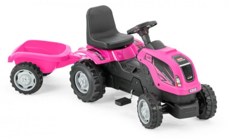 MMX Dečiji Traktor na pedale Roze