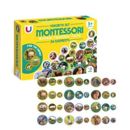 Montesori set sa magnetima farma 36pcs ( 104/200271 )