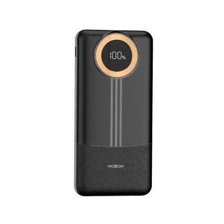 Moxom Power bank mx-pb138 brzo punjenje qc22.5w+ pd20w 10000mah 2.4a crni ( BAT9376 )