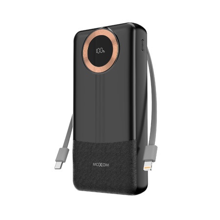 Moxom Power bank mx-pb139 fast 20000mah qc22.5w+ pd20w 2.4a crni ( BAT9380 )