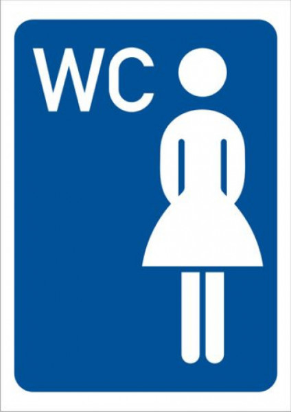 Nalepnica wc zenski ( 77090 )