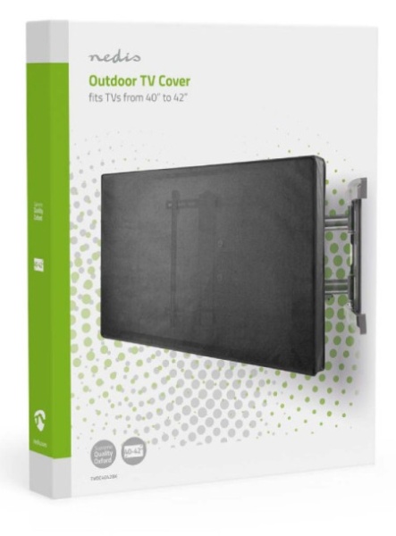 Nedis TVOC4042BK Spoljna zaštita za TV ekran 40-42inc, Vrhunski kvalitet, Crna