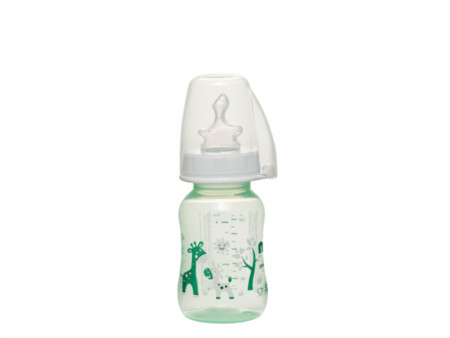 Nip PP flašica Trendy Unisex 125 ml sil.cucla 0-6m ( A022322 ) - Img 1